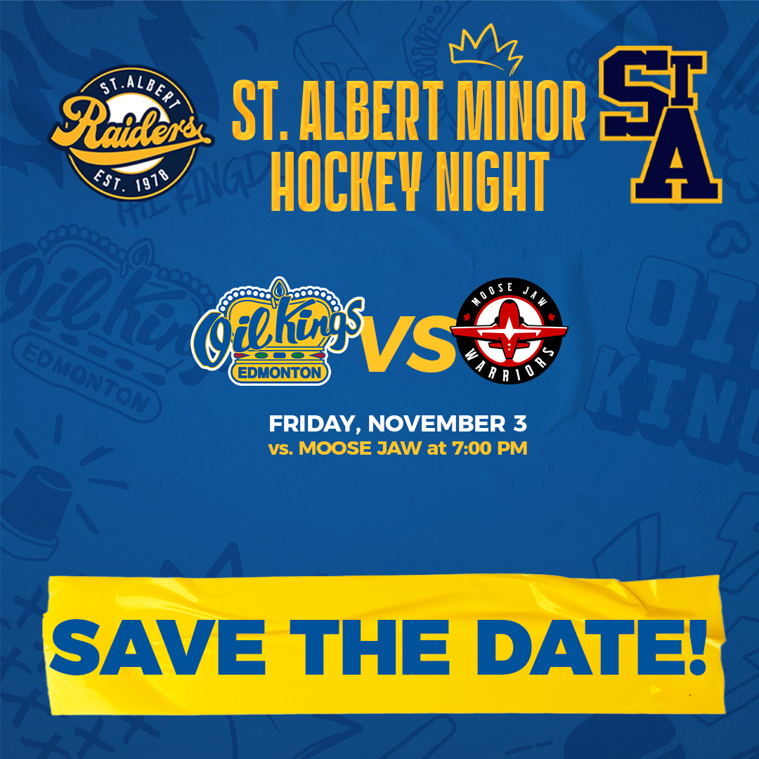 23 24 St. Albert Minor Hockey - Save the Date - Insta